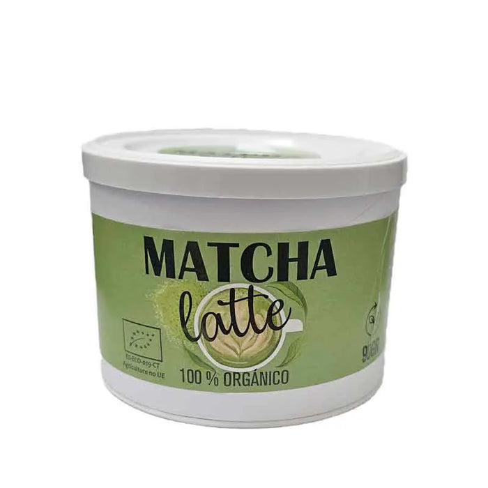 Envase de Matcha Latte Bio de 90 g