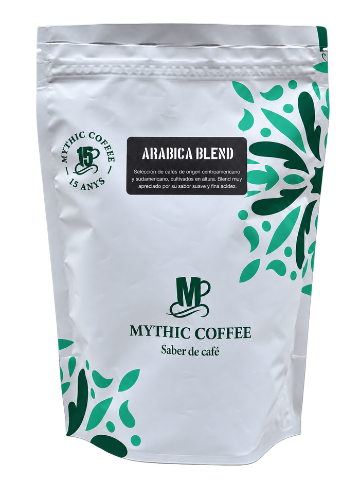 Arabica Blend — nuevo packaging Mythic Coffee